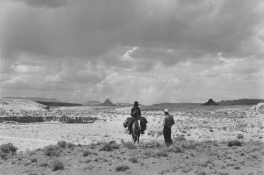 Laura Gilpin (1891-1979); A Chance Meeting in the Desert; 1950; Gelatin silver print; Amon Carter Museum of American Art, Ft Worth, Texas; Bequest of the Artist; P1968.48.2